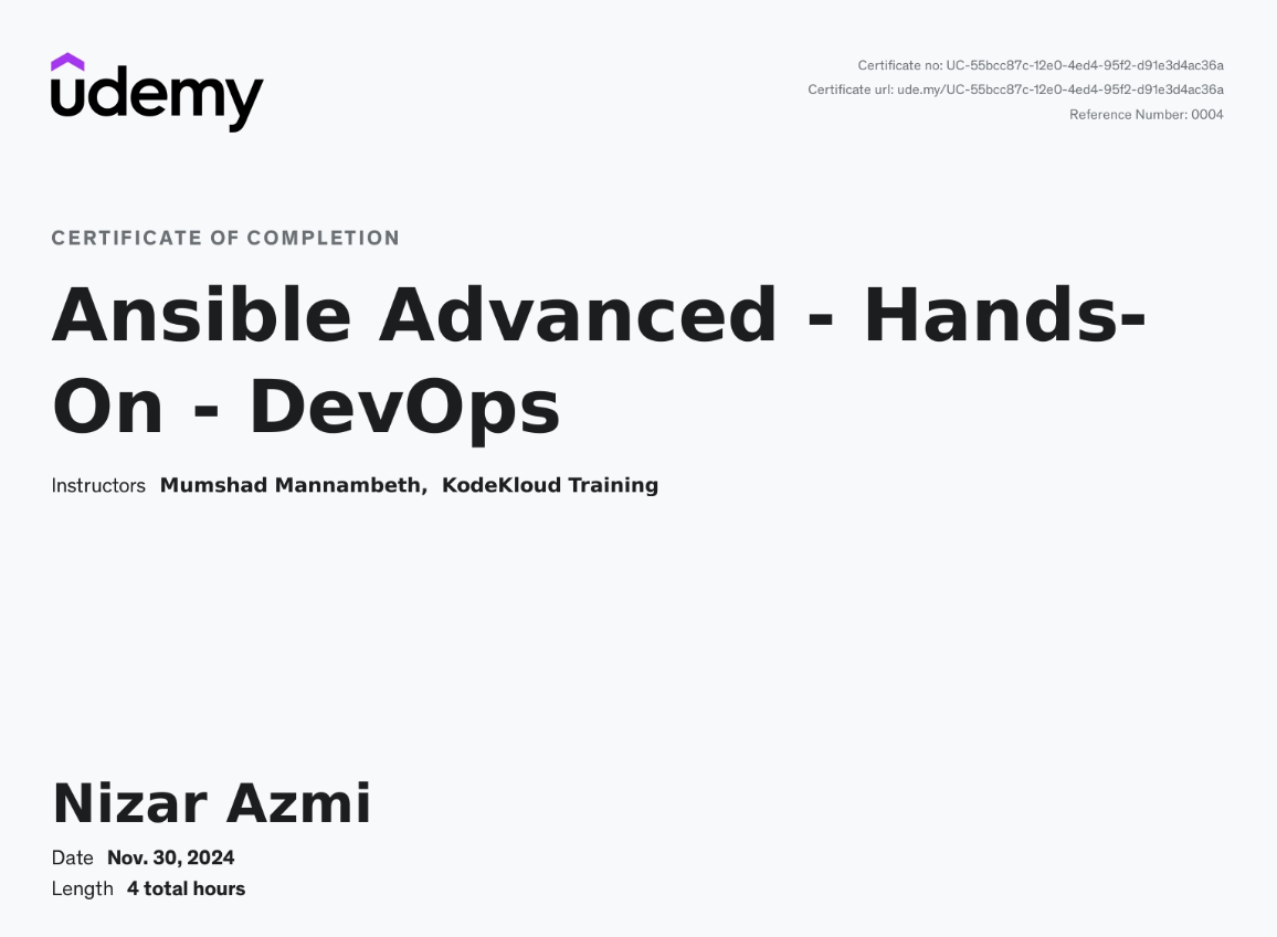 Ansible Advanced - Hands-On - DevOps