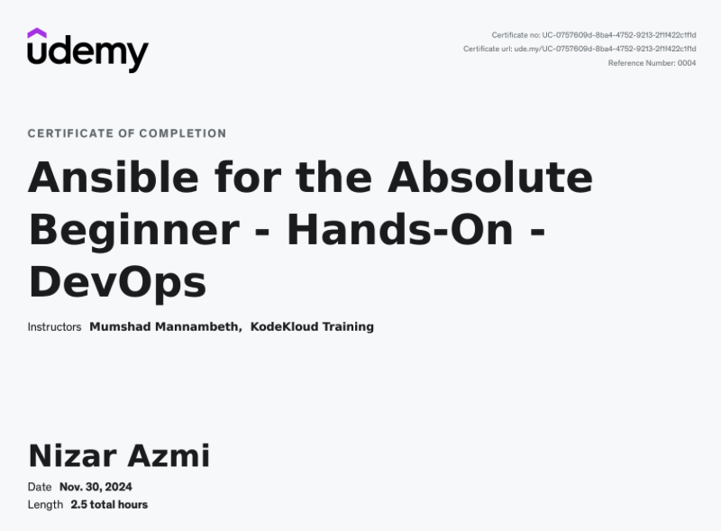 Beginner - Hands-On - DevOp